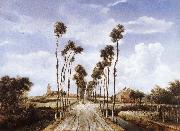 Meindert Hobbema The Alley at Middelharnis oil painting on canvas